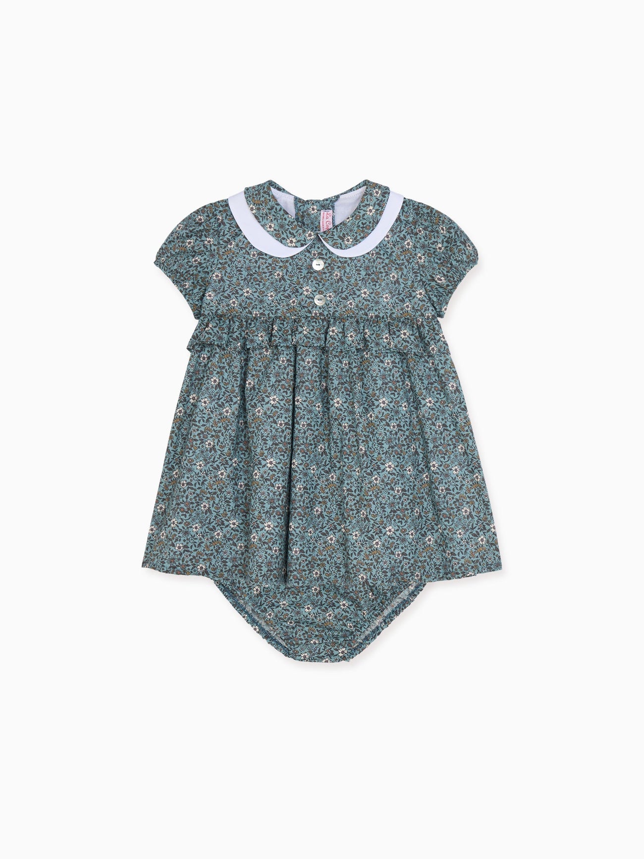 Blue Floral Ines Baby Girl Set