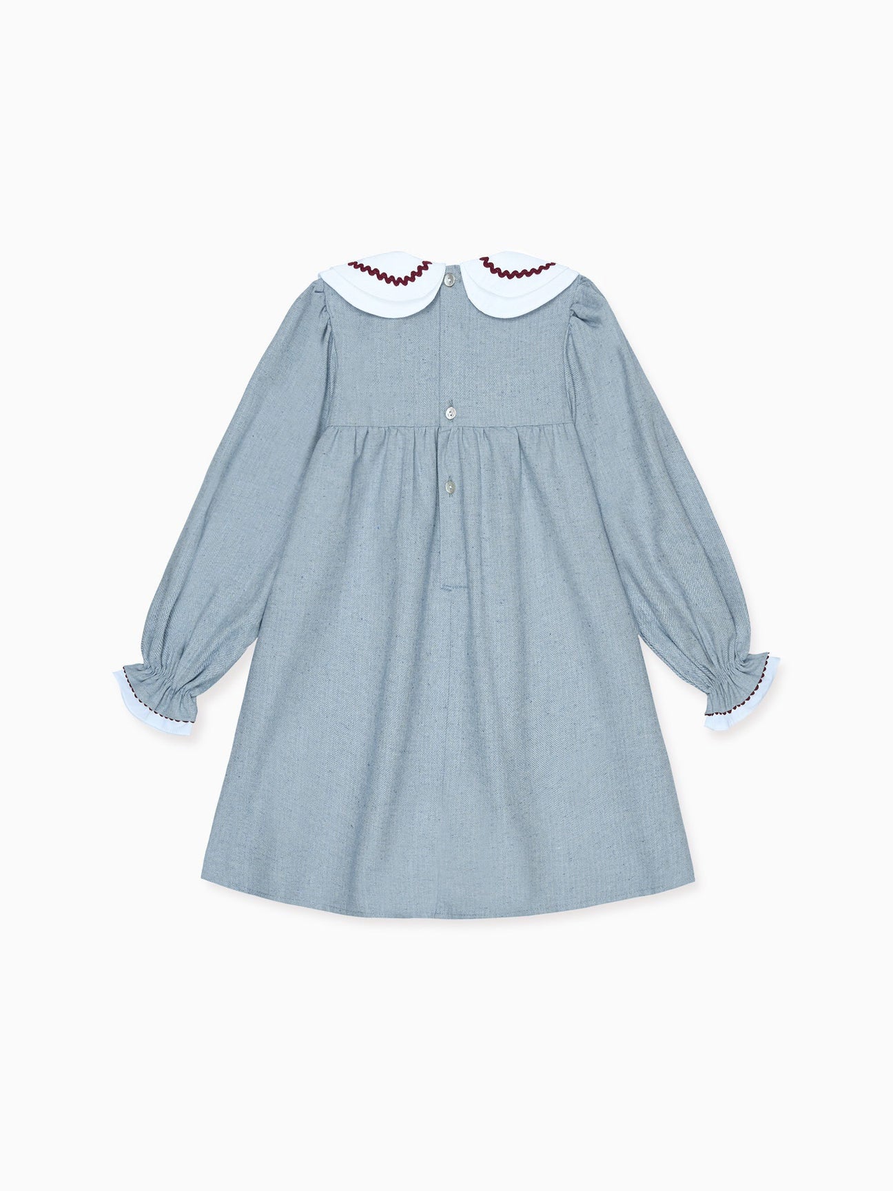 Blue Iris Girl Empire Dress