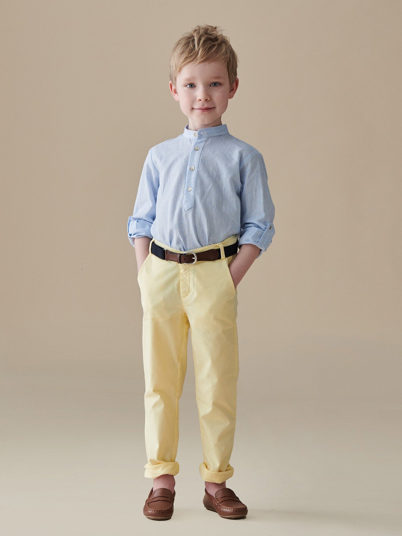 Jazmin Shirt & Elio Chinos Boy Outfit Bundle