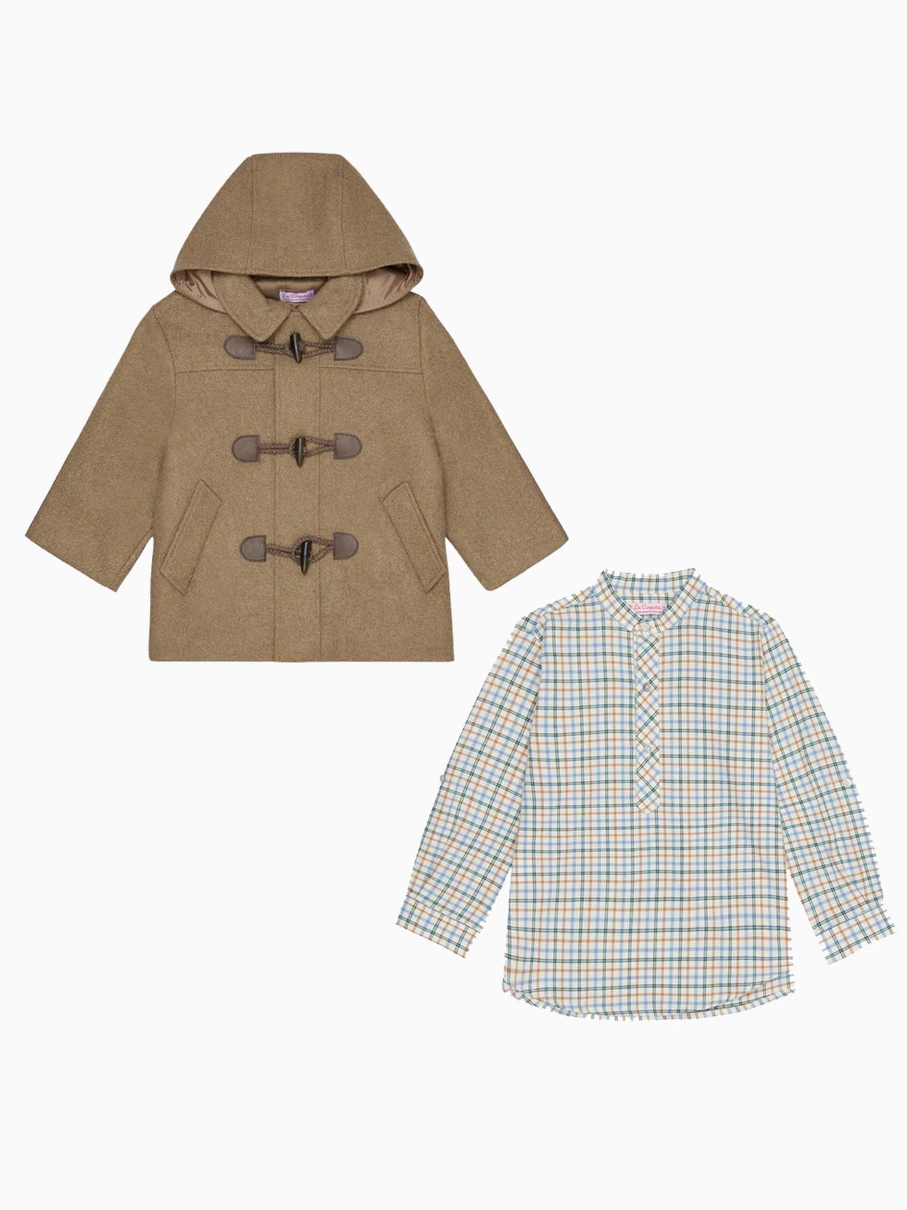 Jazmin Shirt & Agustin Coat Boy Outfit Bundle