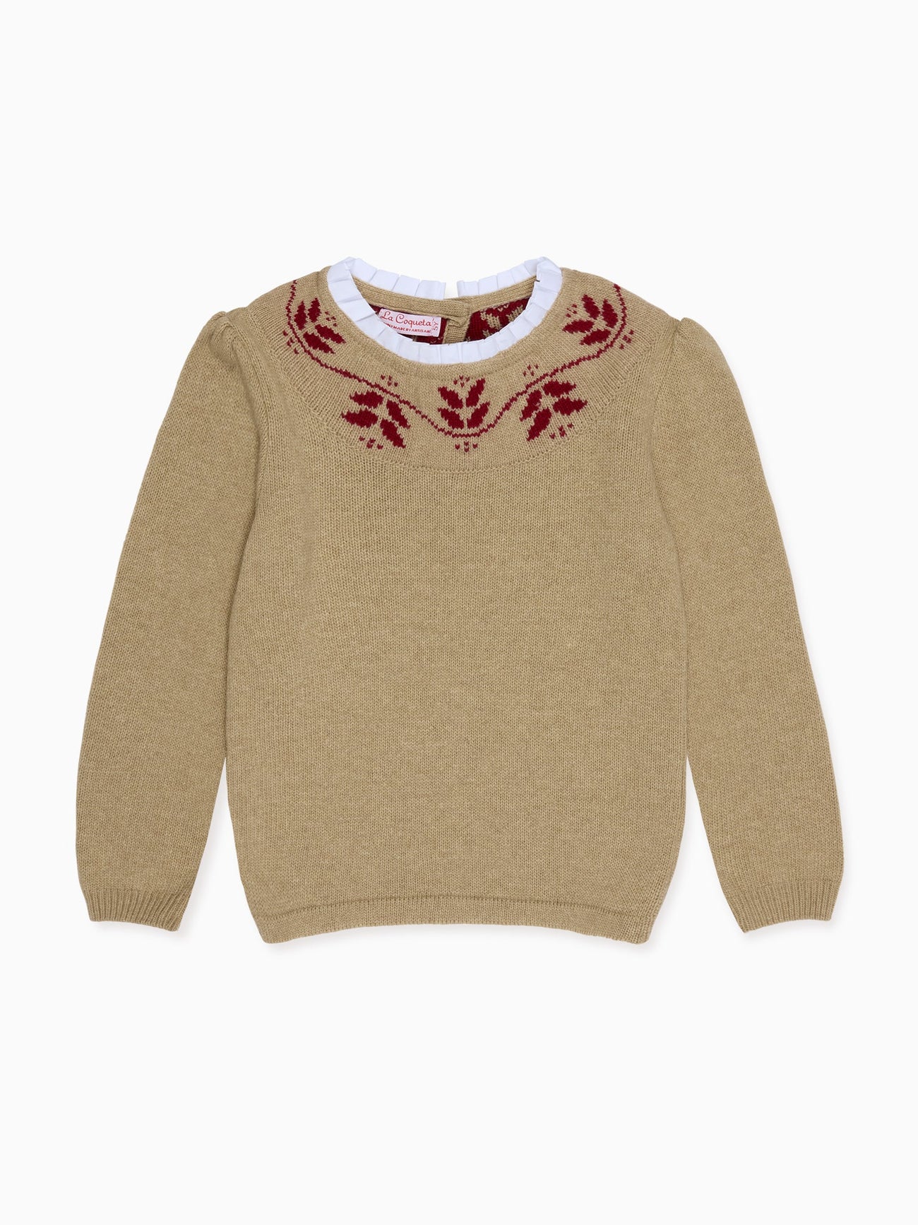 Camel Lidia Merino Girl Jumper