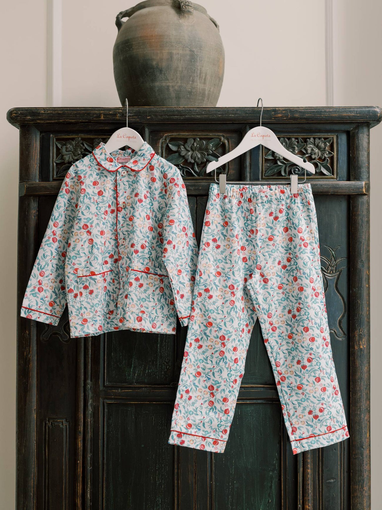 Light Grey Pomegranate Romero Kids Pyjamas