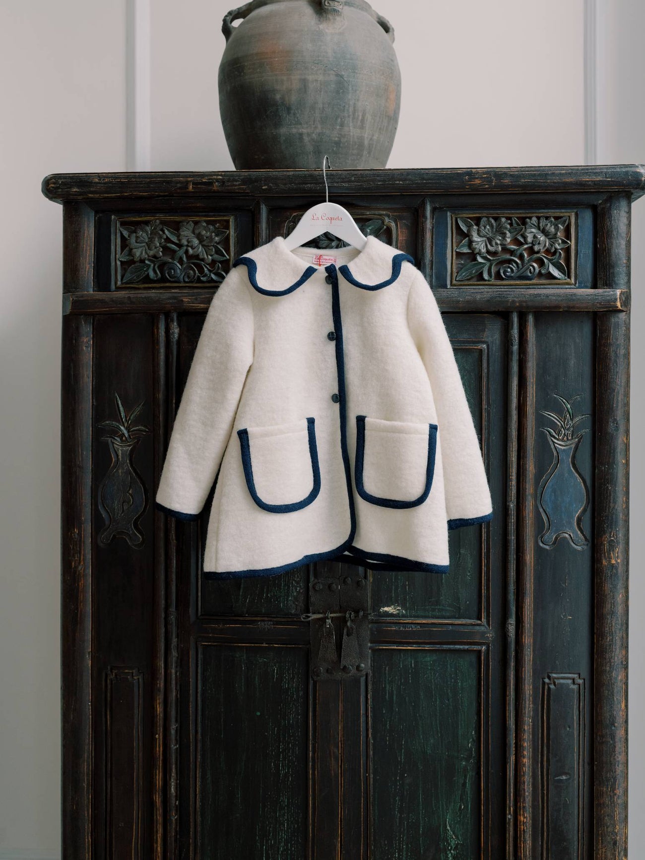 Ivory Mireya Girls Jacket