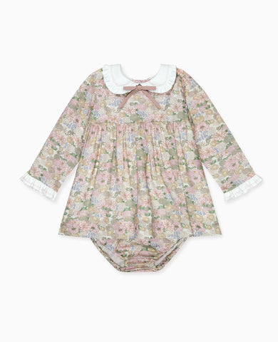 Pink Floral Laura Baby Girl Set