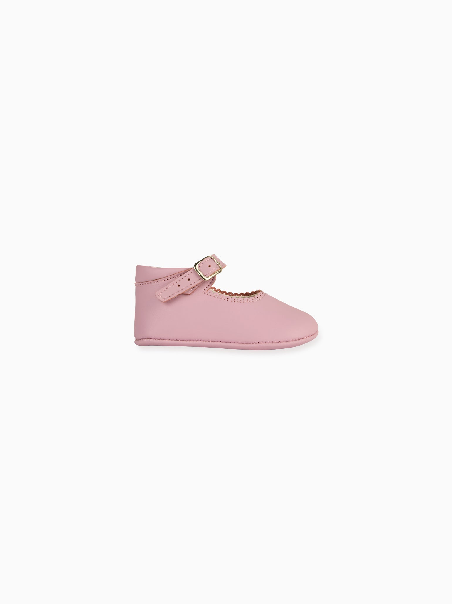 Lilac Leather Baby Mary Jane Shoes