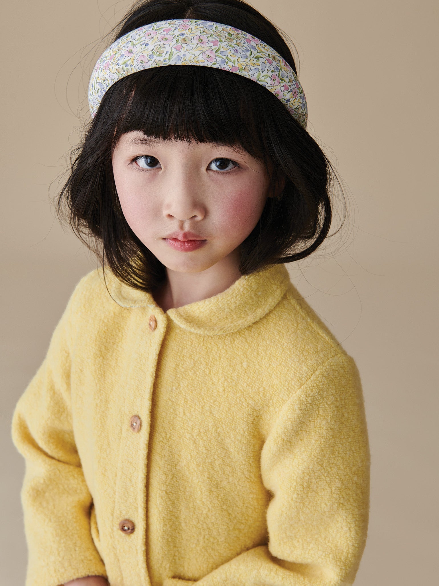 Lemon Henrietta Girl Coat