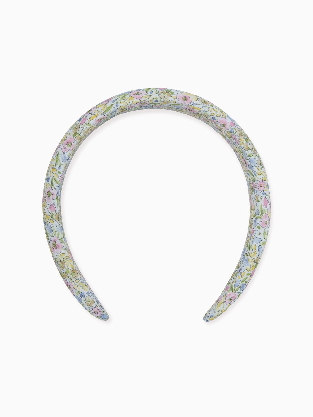 Lilac Floral Girl Wide Hairband