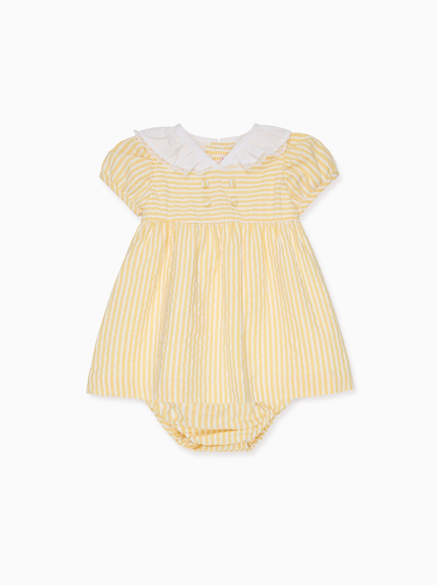 Lemon Stripe Liliana Baby Girl Set