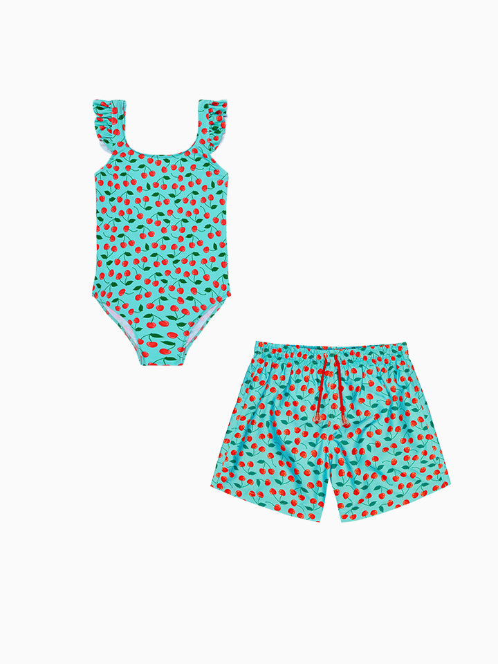 Lima Swimsuit & Bravo Swim Shorts Outfit Bundle