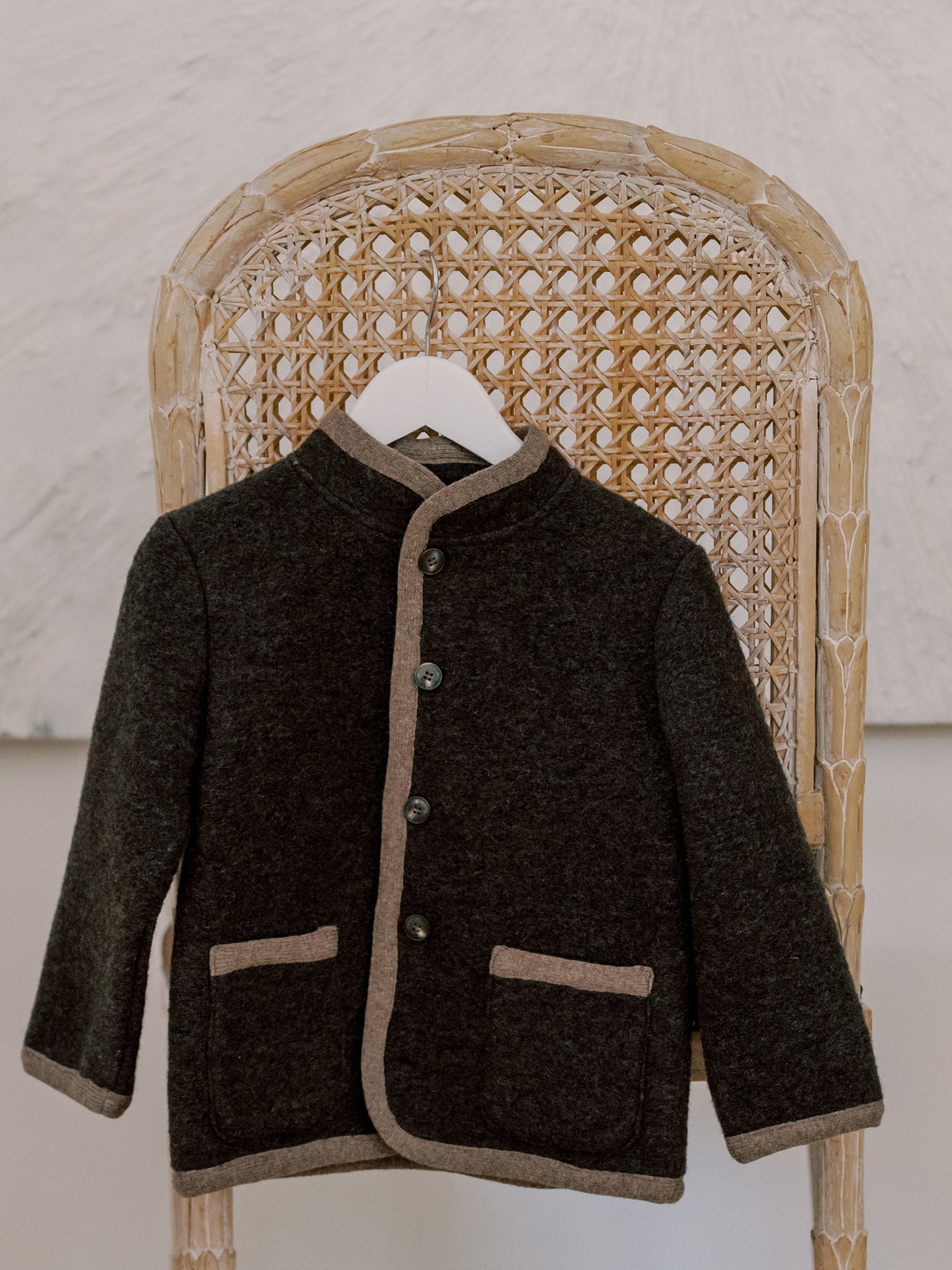 Chocolate Brown Lorenzo Boy Jacket