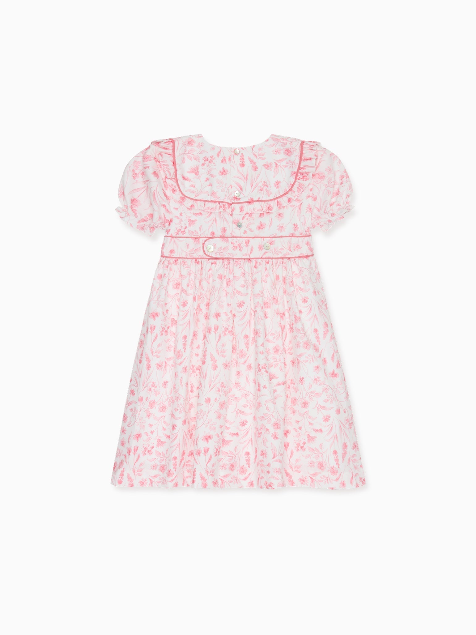 Fuchsia Floral Luciana Girl Dress