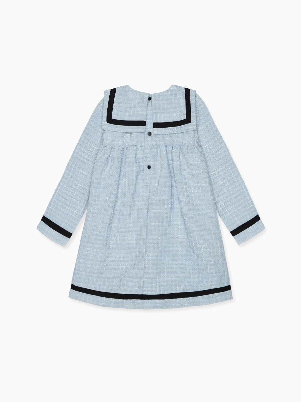 Dusty Blue Lucinda Girl Empire Dress