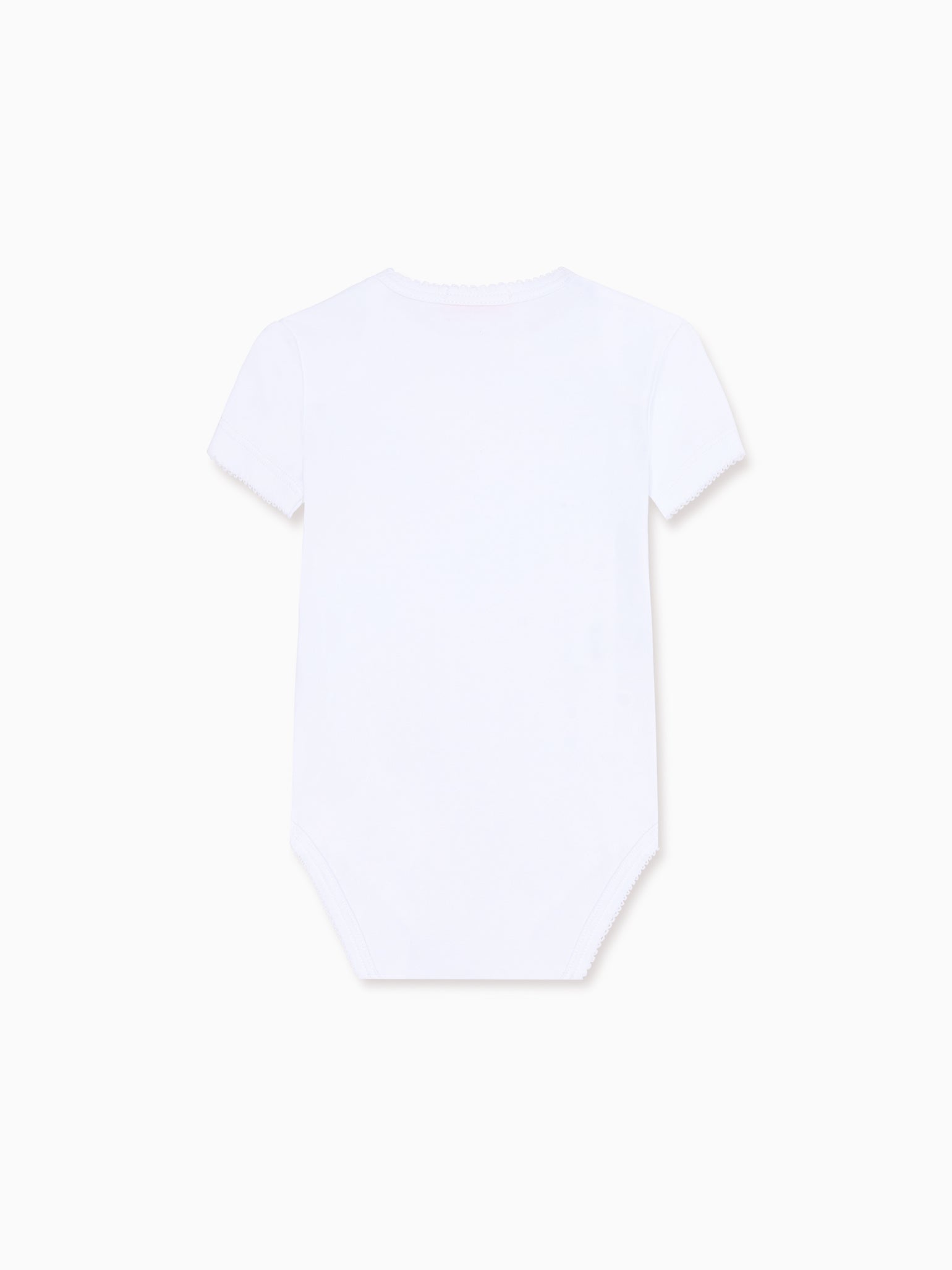 White Lupe Baby Body Vest