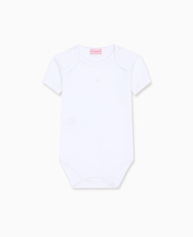 White Lupe Baby Body Vest