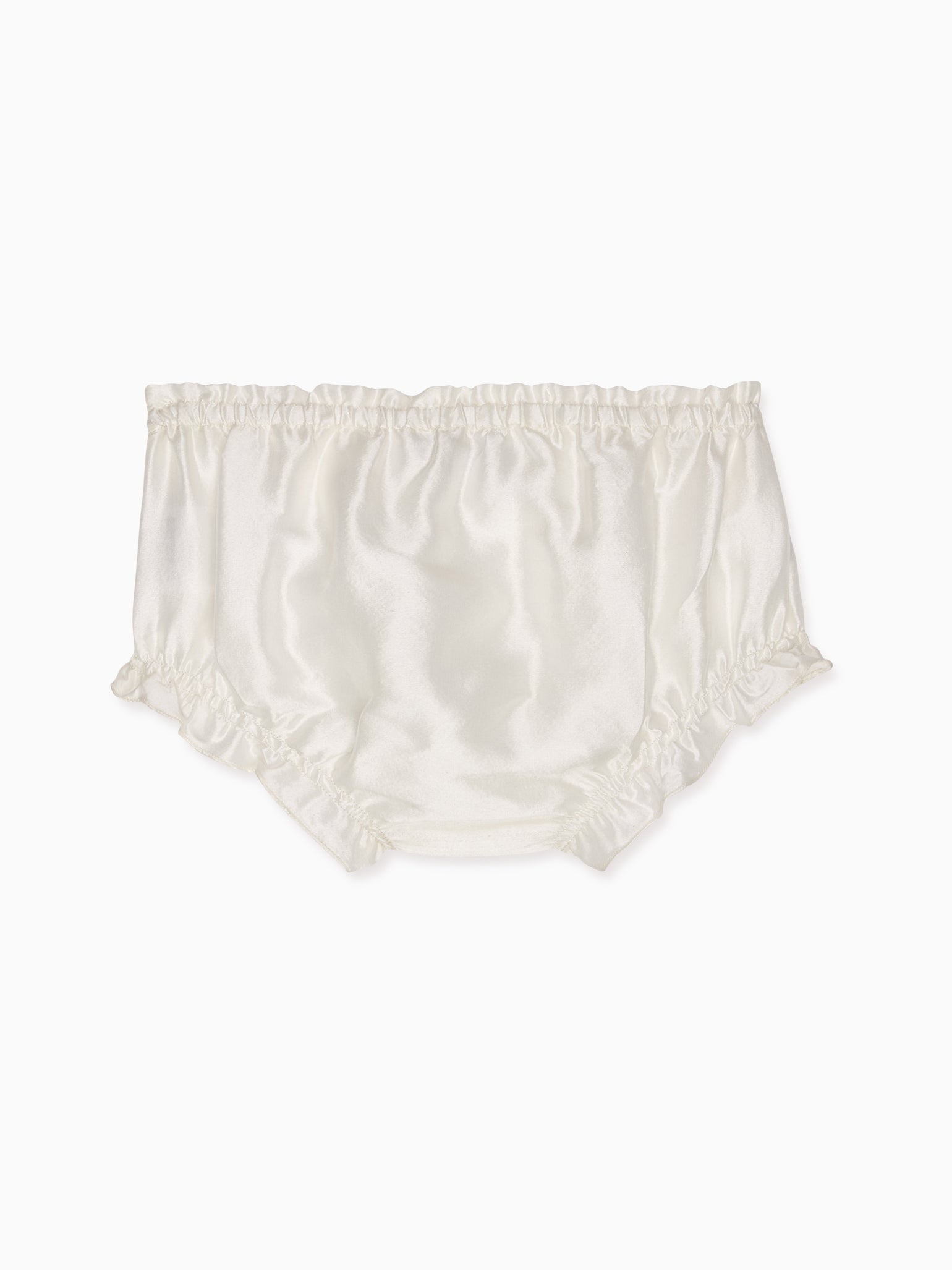 Ivory Manon Silk Ceremony Baby Girl Bloomers
