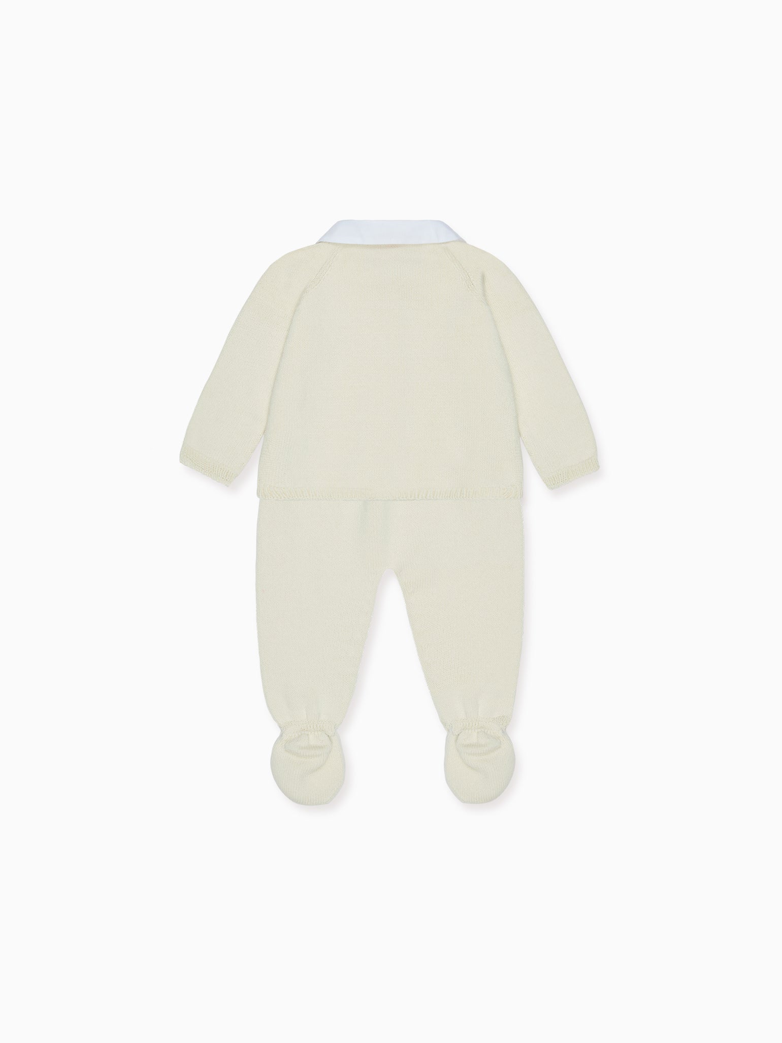 Ivory Marlo Cotton Baby Knitted Set