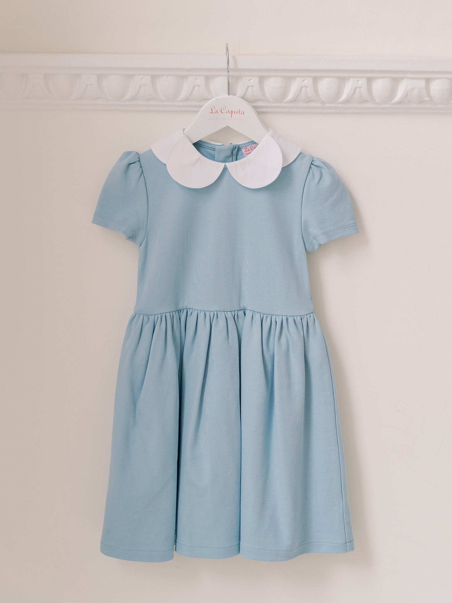 Dusty Blue Marta Girl Dress