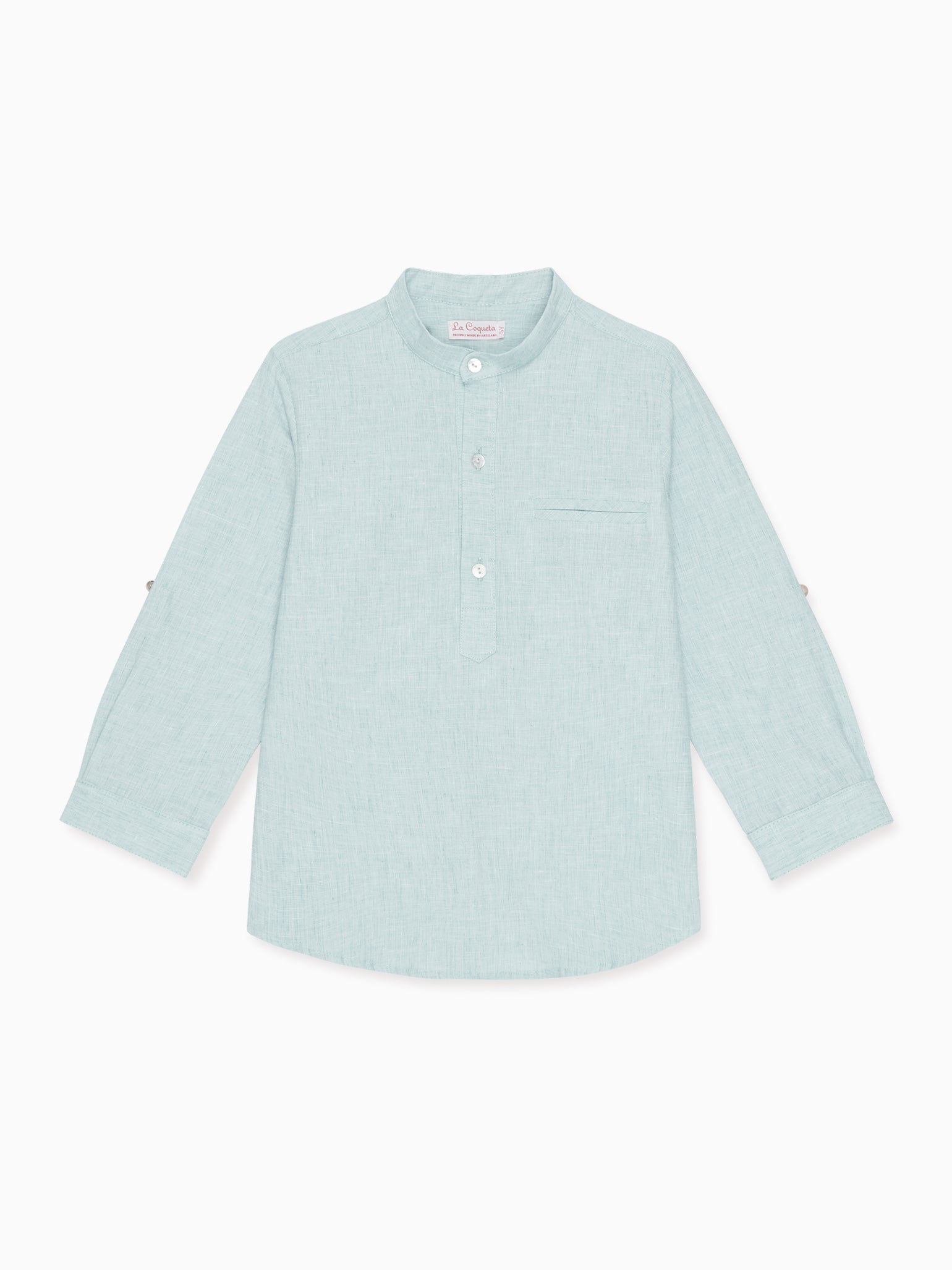 Aqua Mateo Linen Mix Boy Shirt