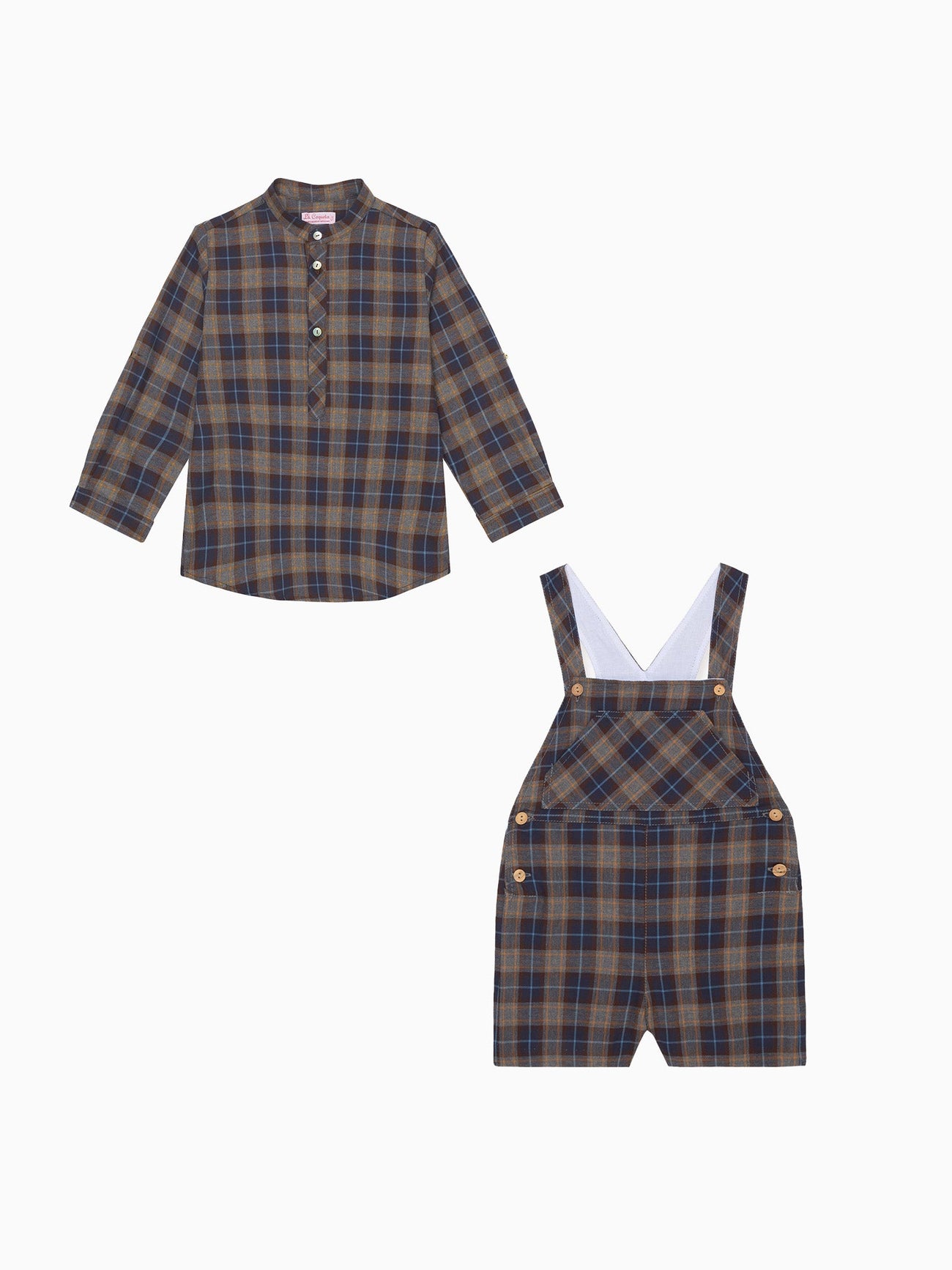 Mateo Shirt & Salma Dungarees Outfit Bundle