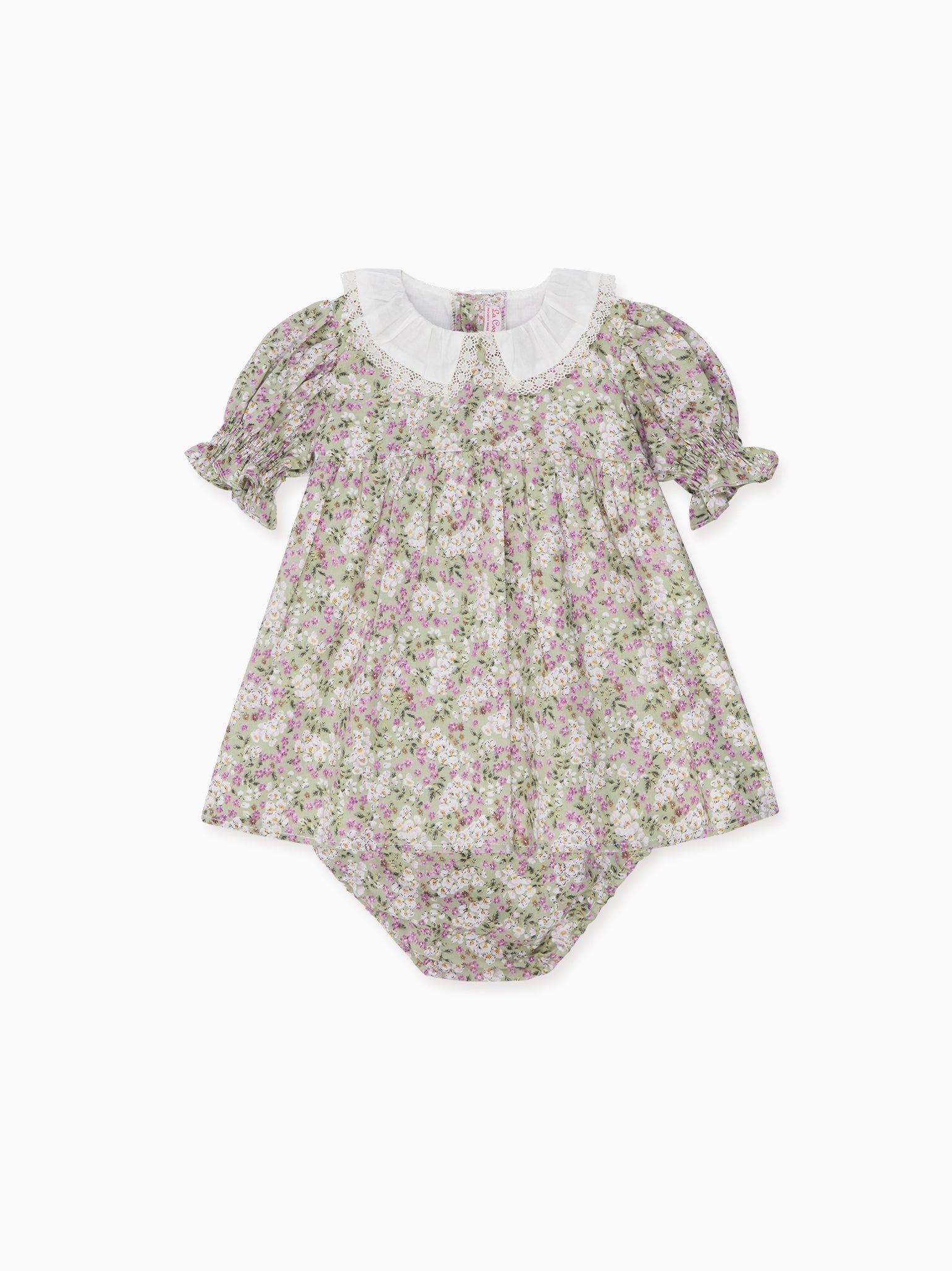 Green Floral Matilda Baby Girl Set