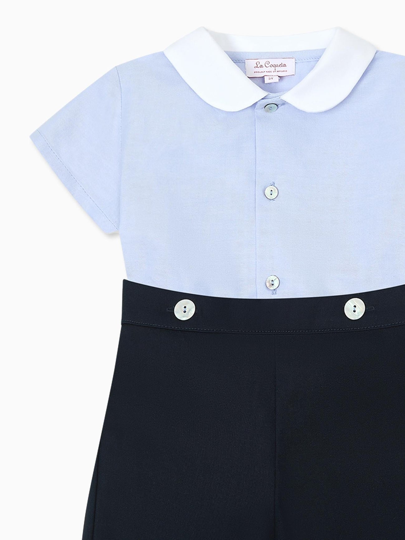 Blue Mattia Baby Boy Set
