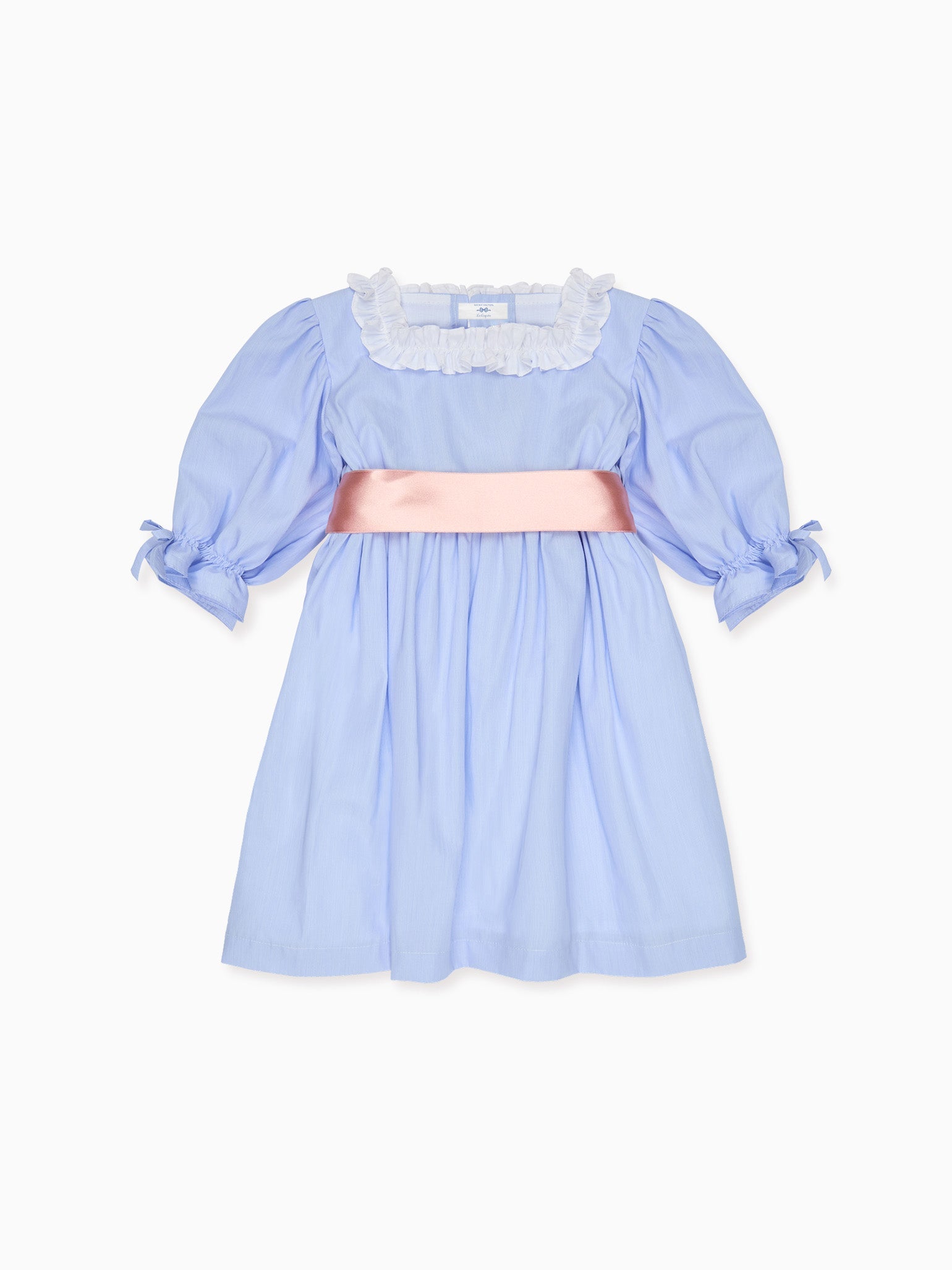 Nicky Hilton x La Coqueta Blue Stripe Milou Girl Dress