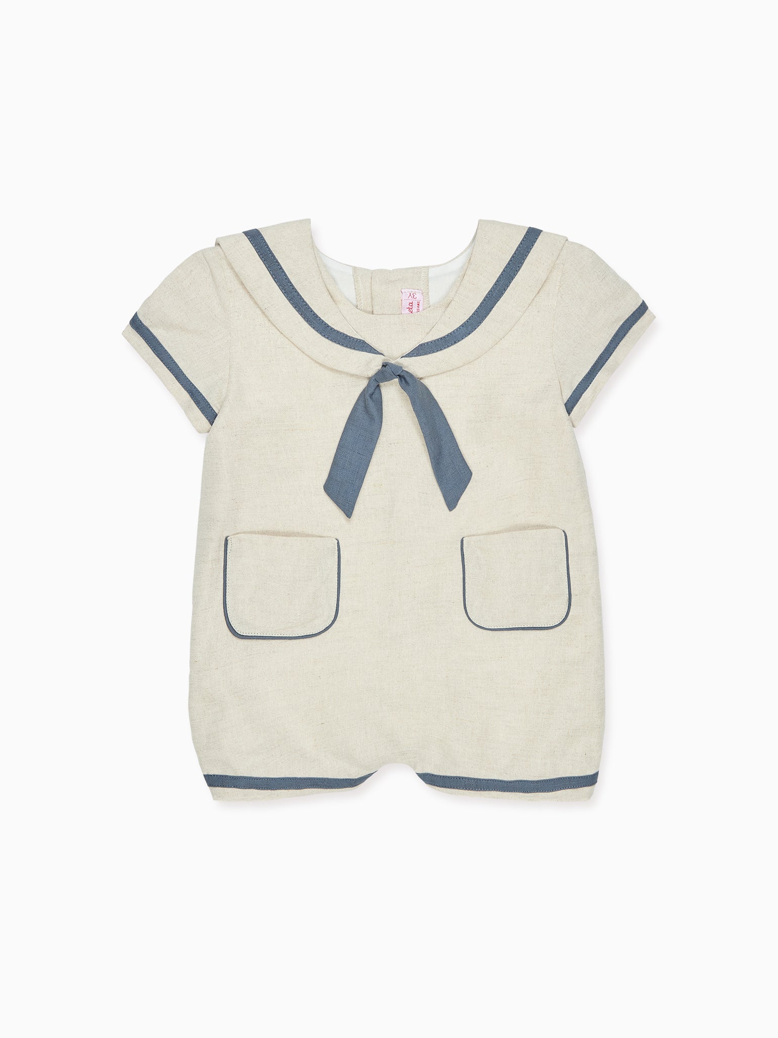 Oatmeal Montego Baby Romper