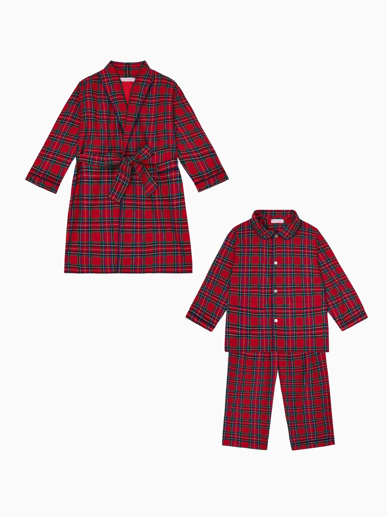 Navidad Pyjamas & Justino Robe Outfit Bundle