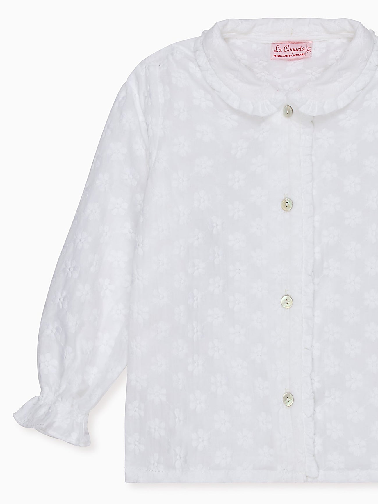 Off White Nelida Baby Girl Shirt