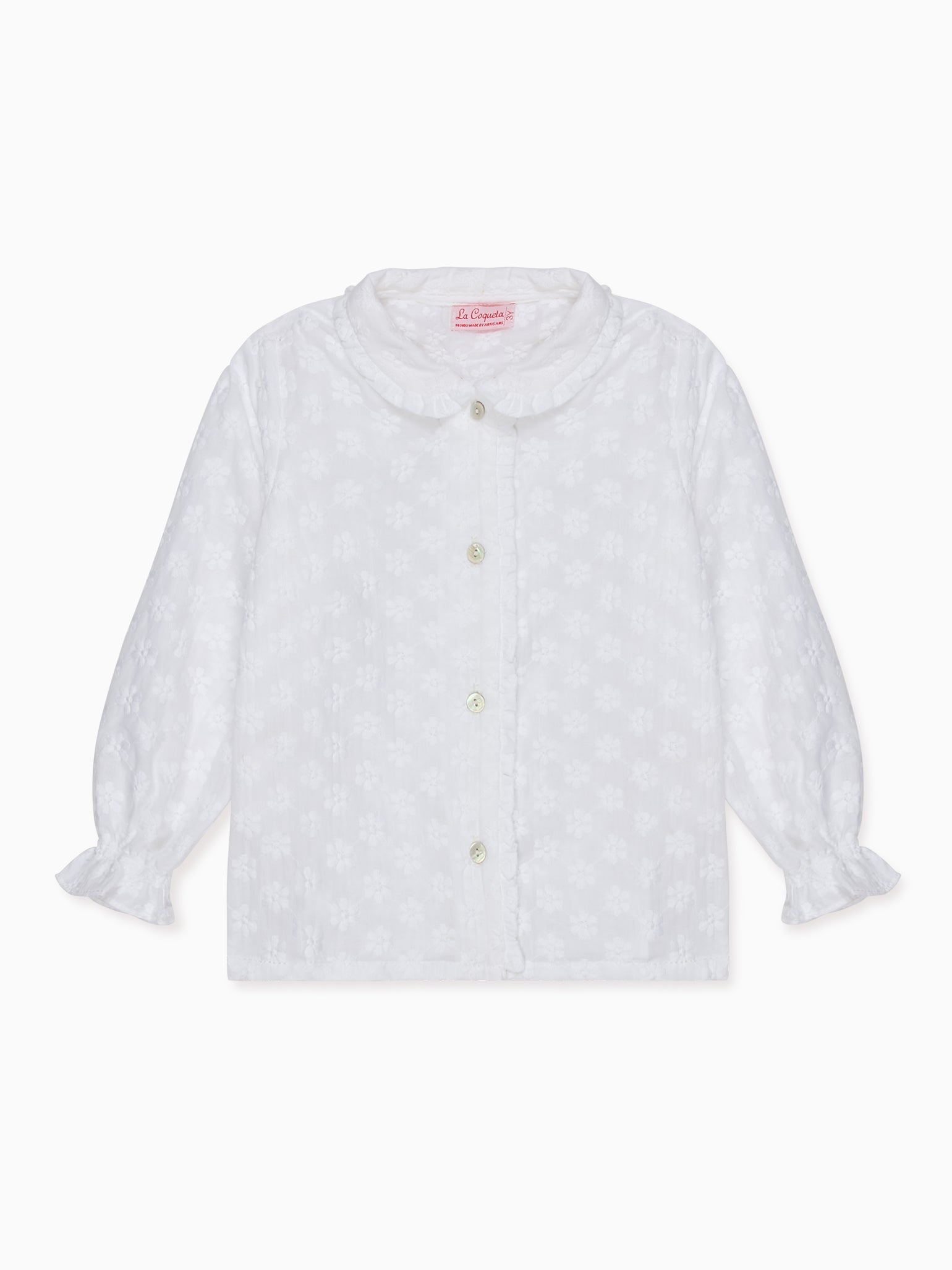 Off White Nelida Baby Girl Shirt