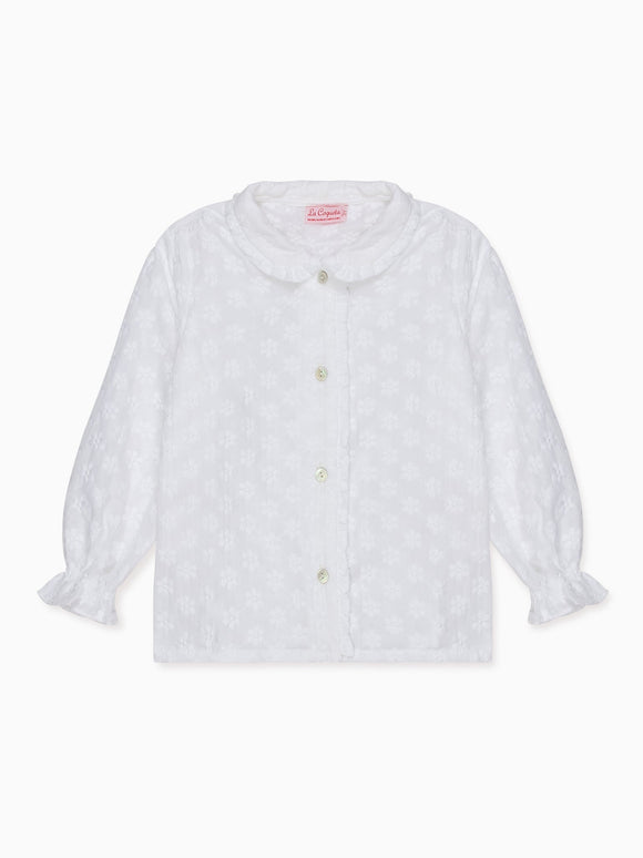 Off White Nelida Baby Girl Shirt