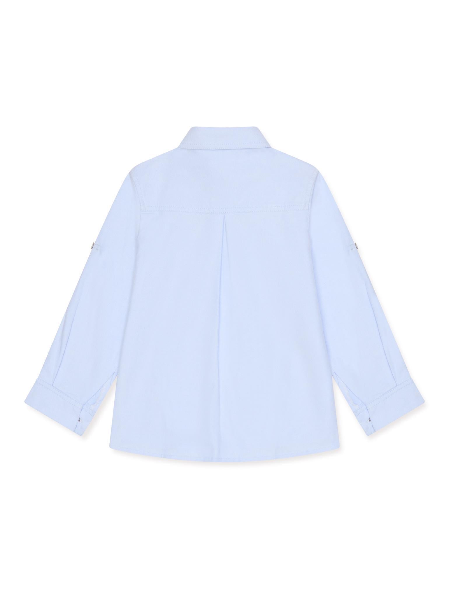 Blue Nico Long Sleeve Boy Shirt