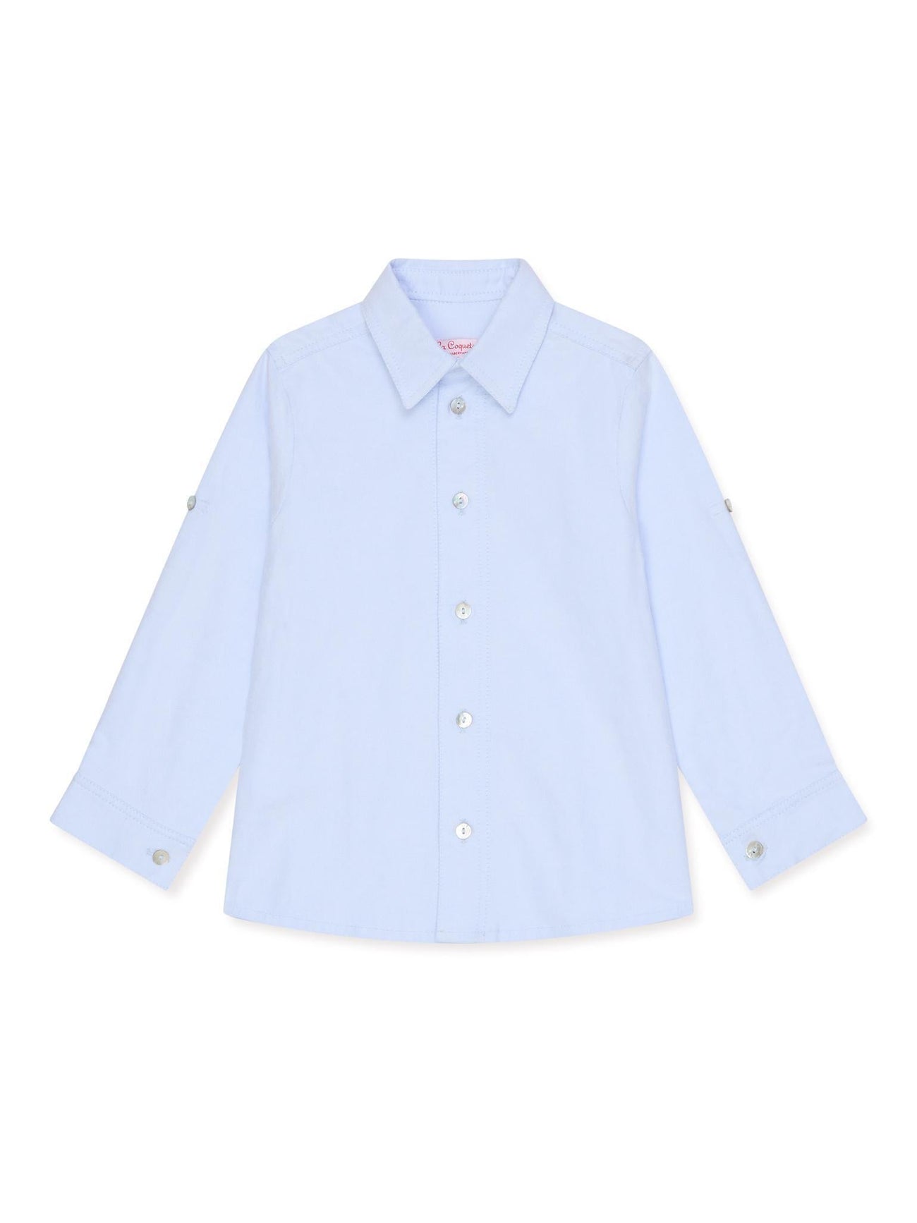 Blue Nico Long Sleeve Boy Shirt