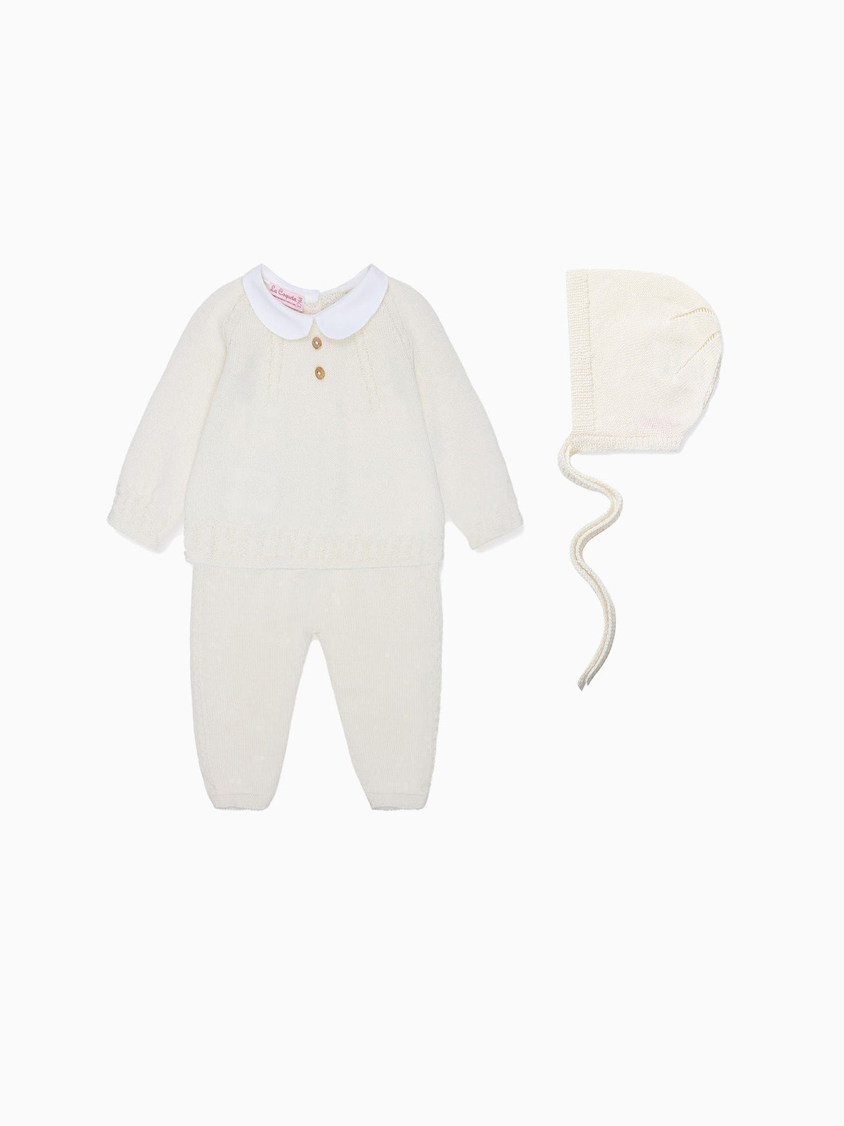 Ivory Noa Merino Baby Knitted Gift Box Set