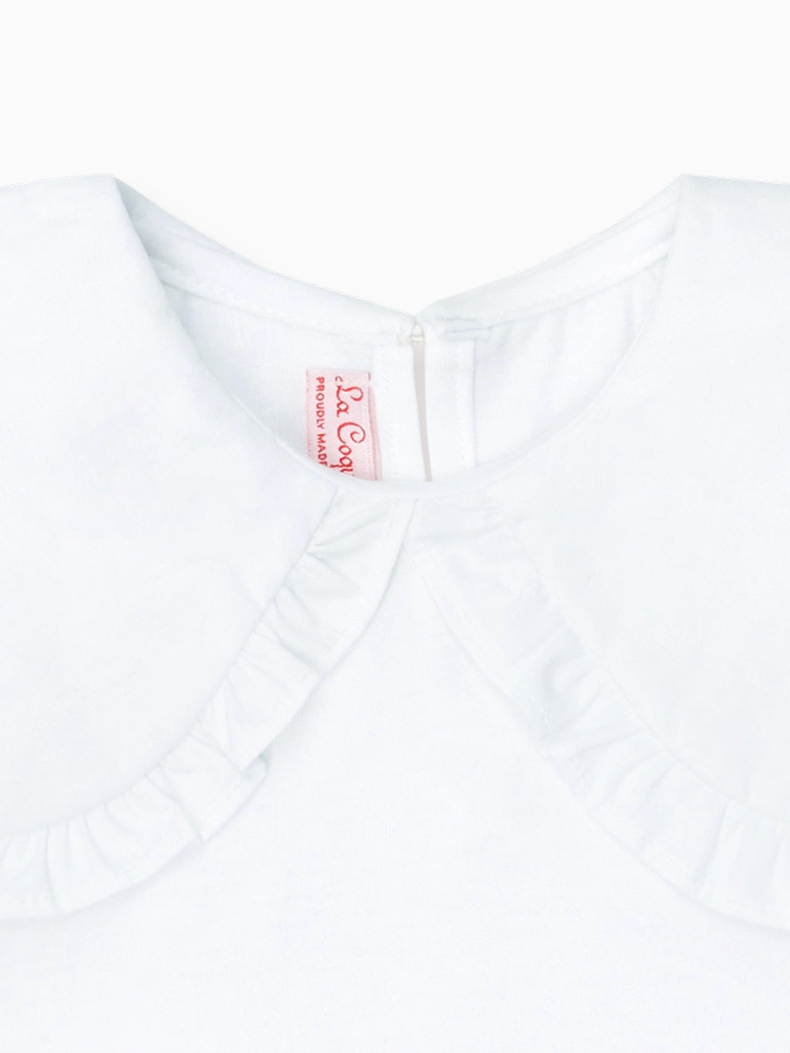 White Nolina Girl Cotton Top