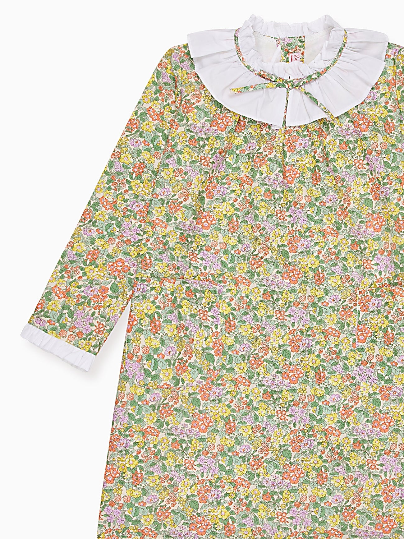 Yellow Floral Odisea Baby Girl Liberty Set