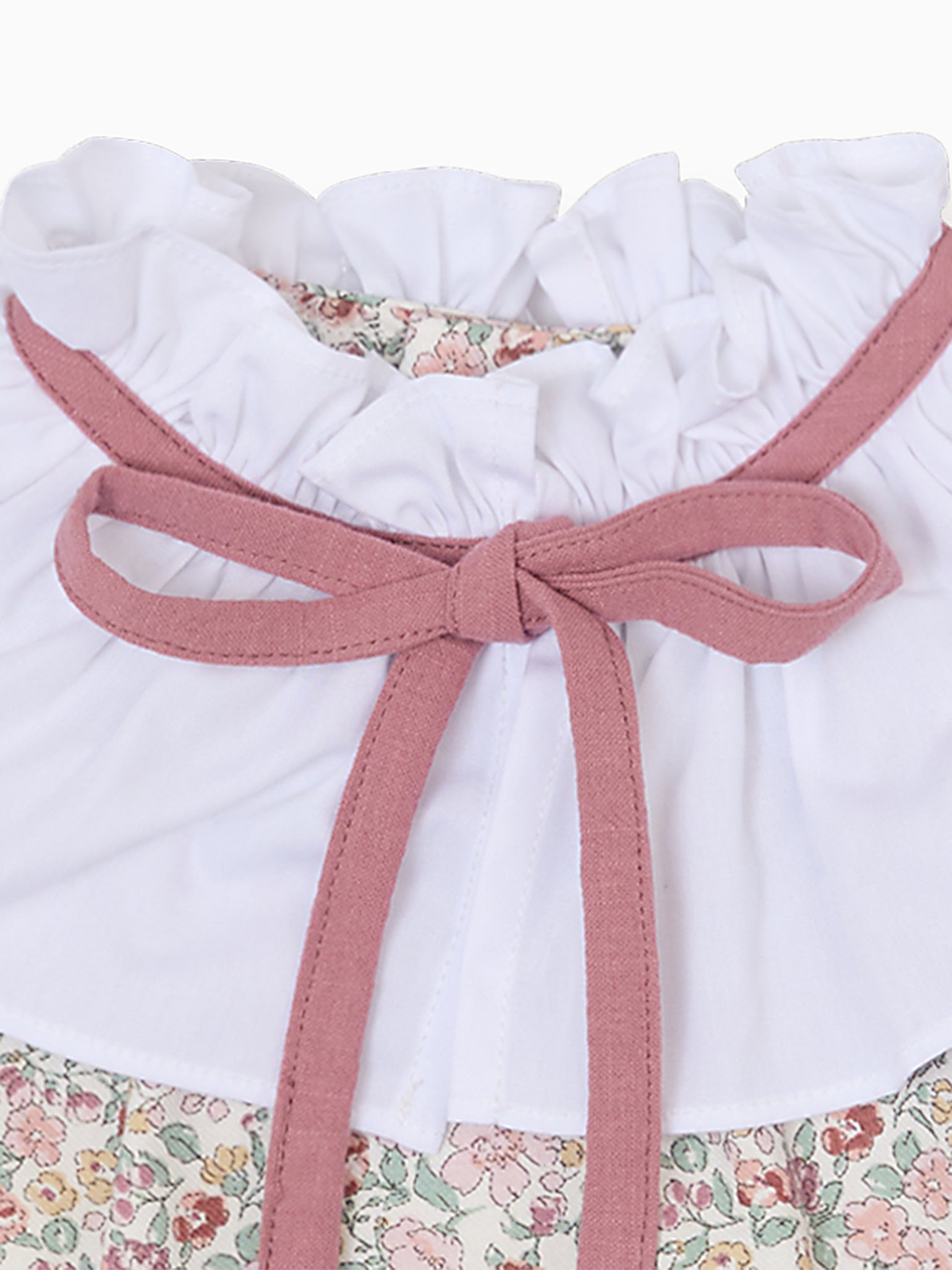 Ivory Floral Odisea Baby Girl Set