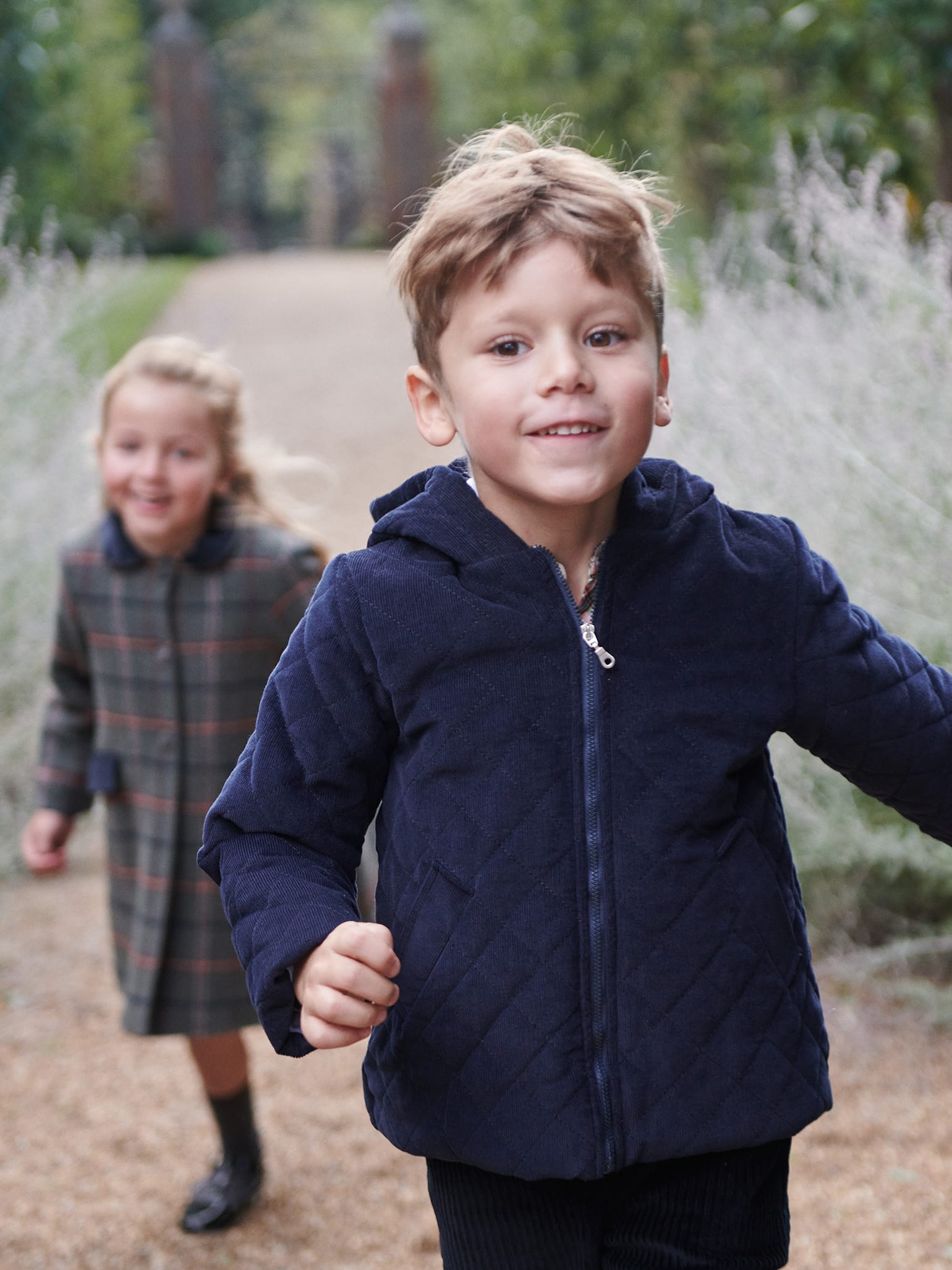 Navy Olfo Boy Jacket