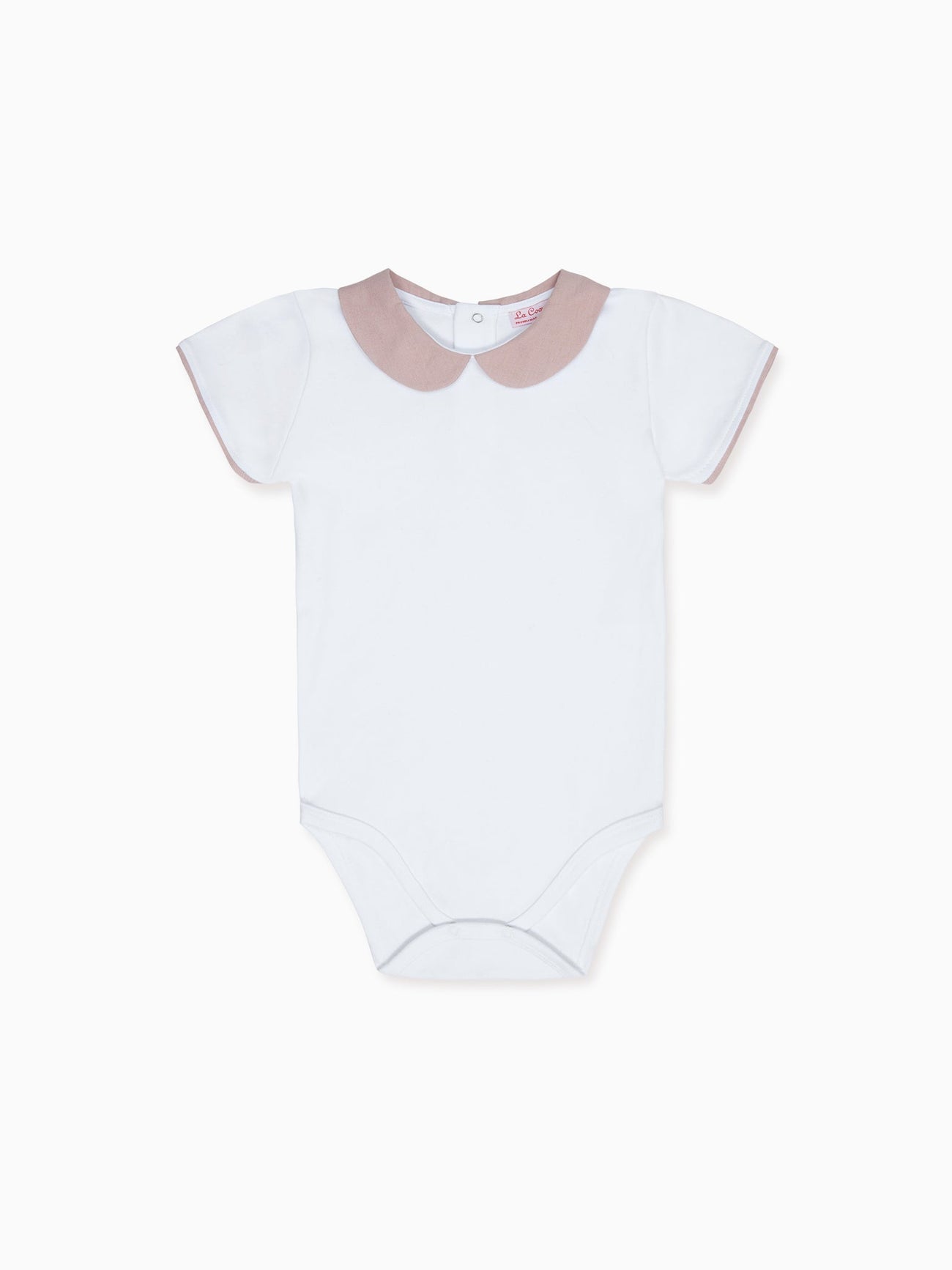 Dusty Pink Otavia Cotton Baby Girl Body Vest