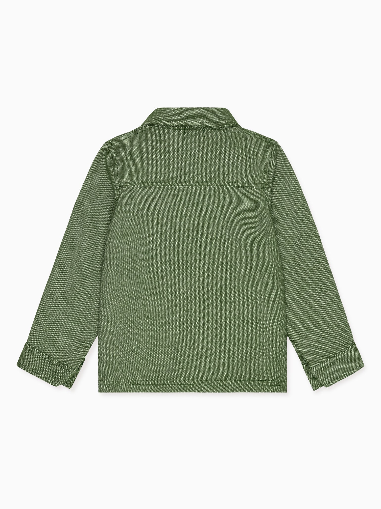 Green Paco Boy Shacket