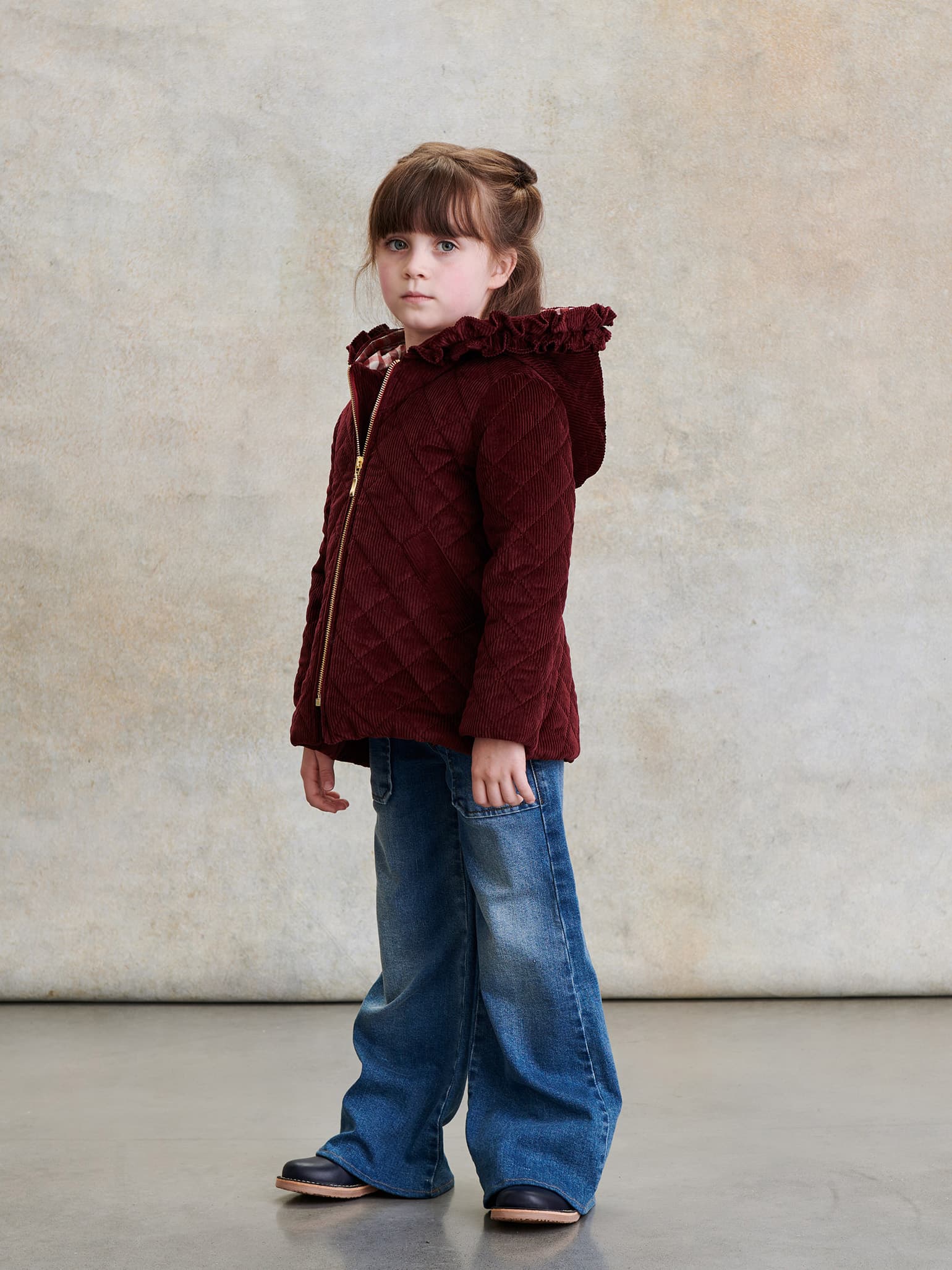 Burgundy Pandora Girl Jacket