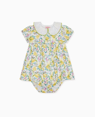 Yellow Lemons Patricia Baby Girl Set