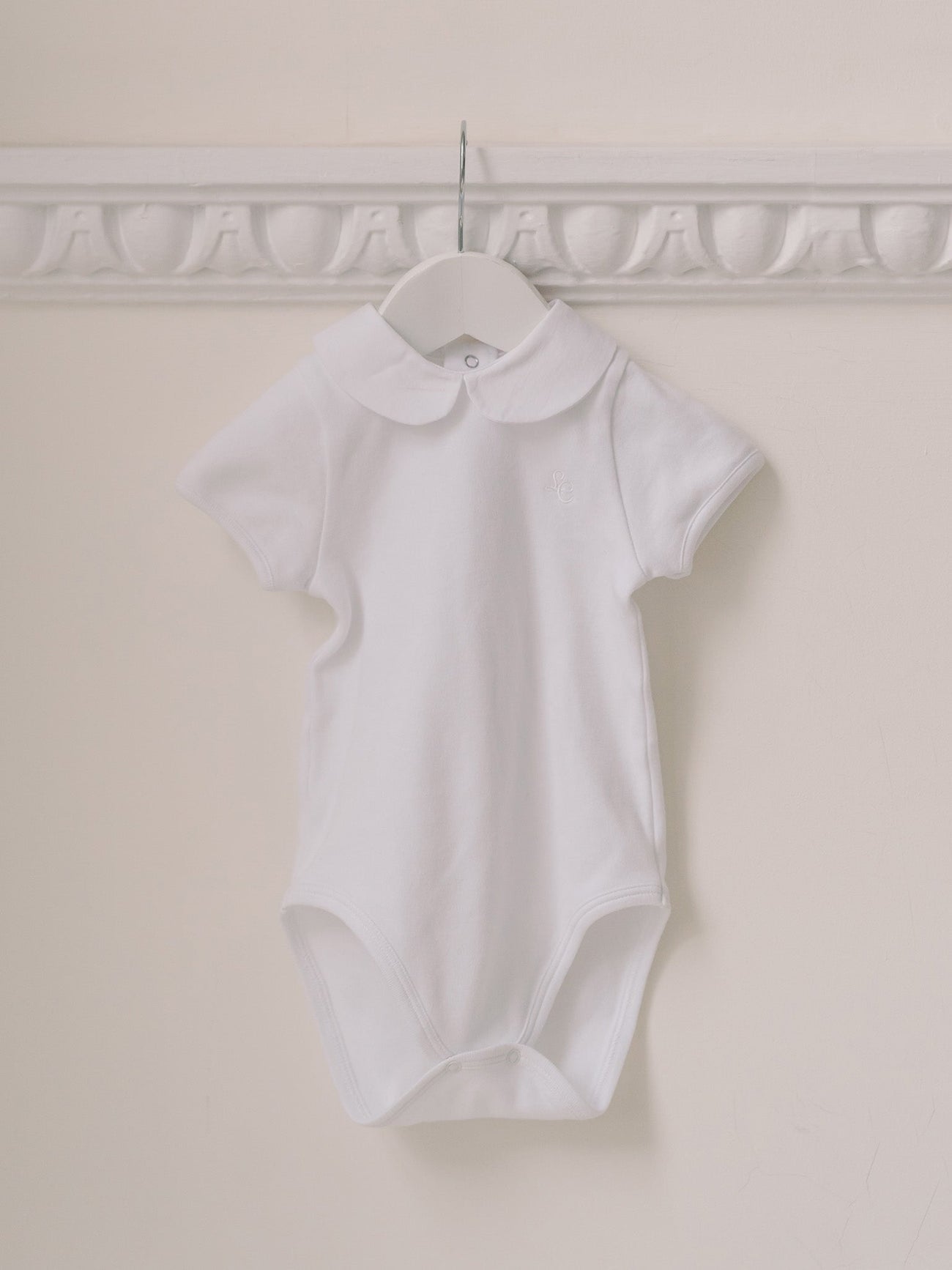 White Perla Baby Body Vest