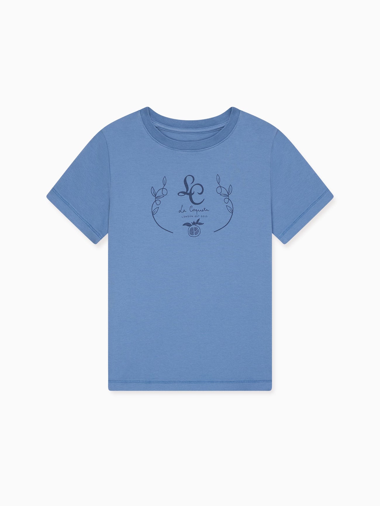 Dusty Blue Rafael Kids T-Shirt