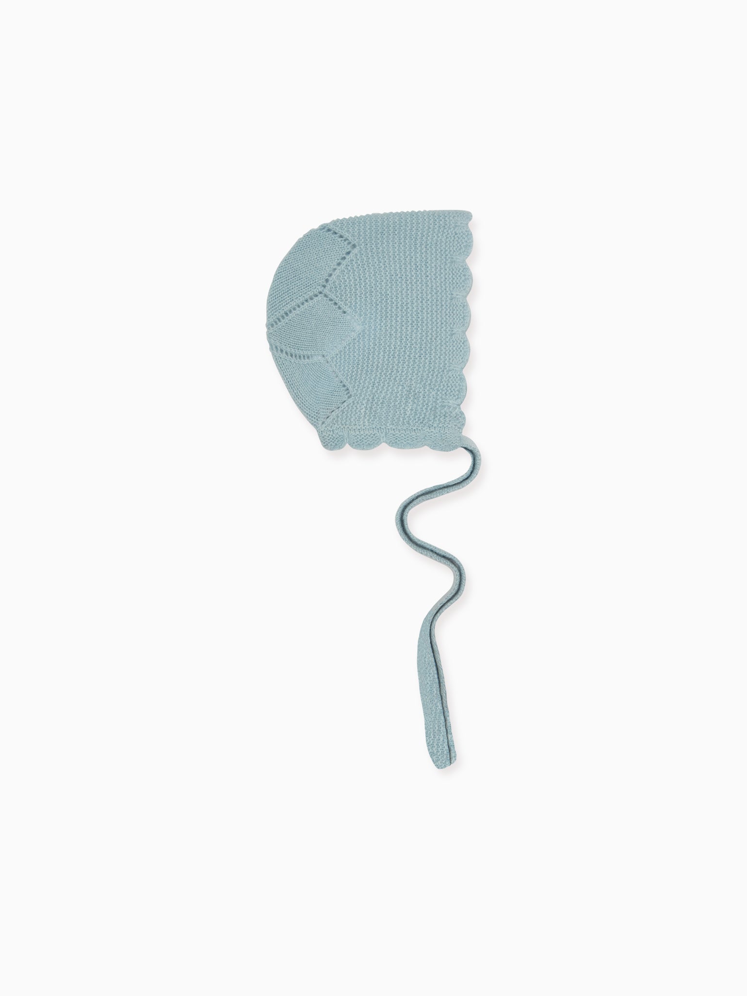 Blue Ramona Cashmere Baby Bonnet