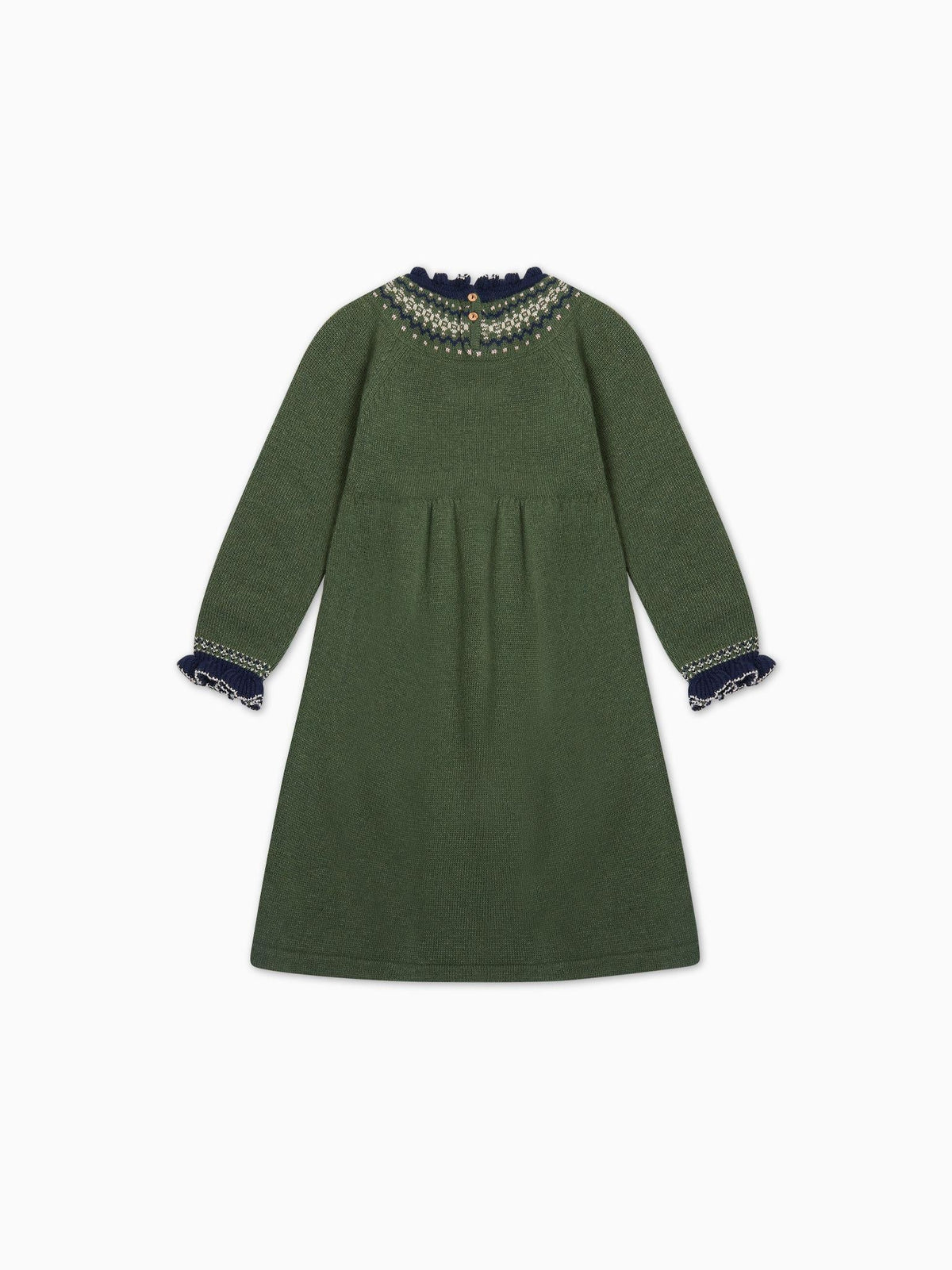 Olive Raquel Fair Isle Girl Knitted Dress