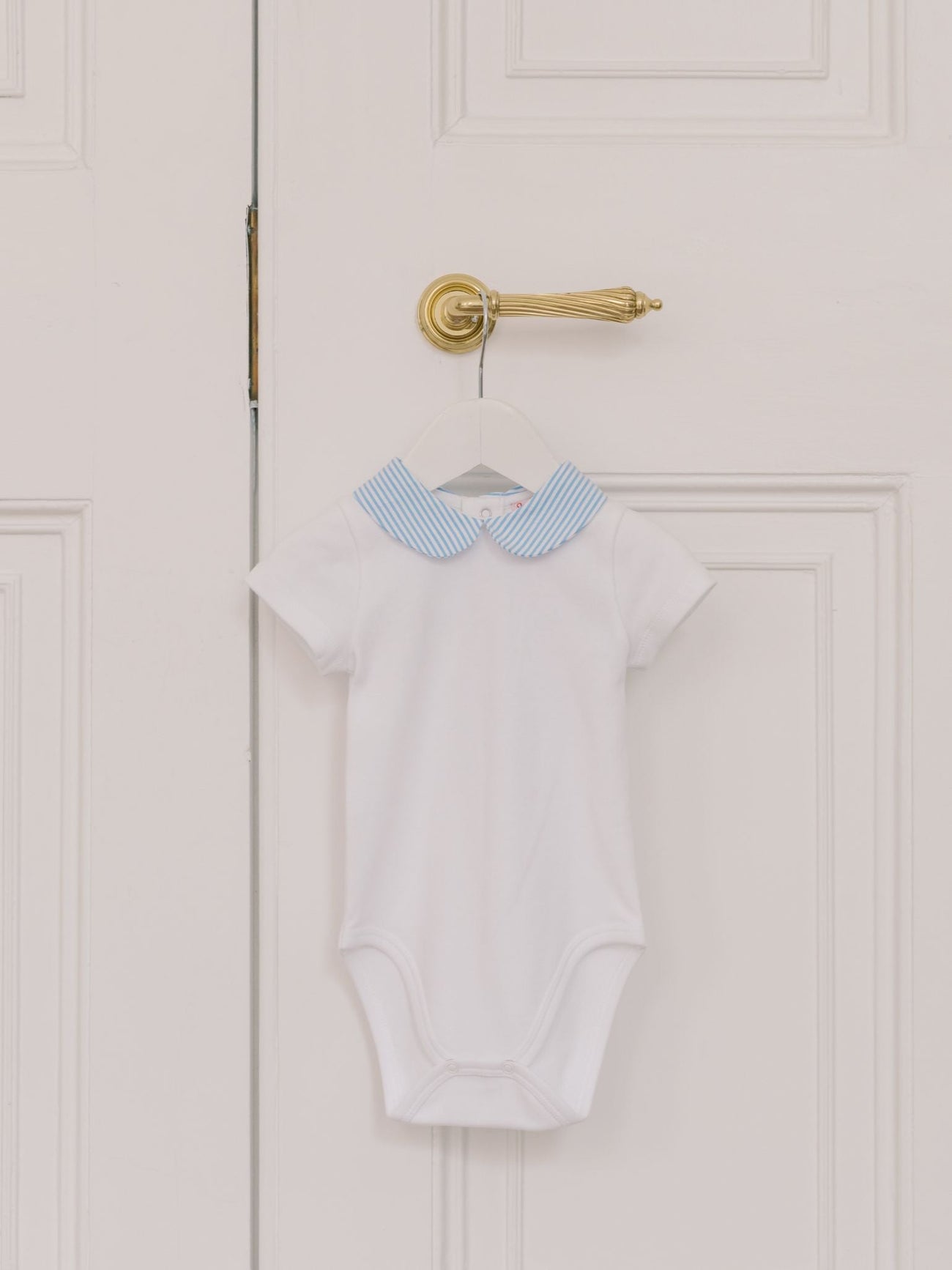 Blue Stripe Raya Baby Body Vest