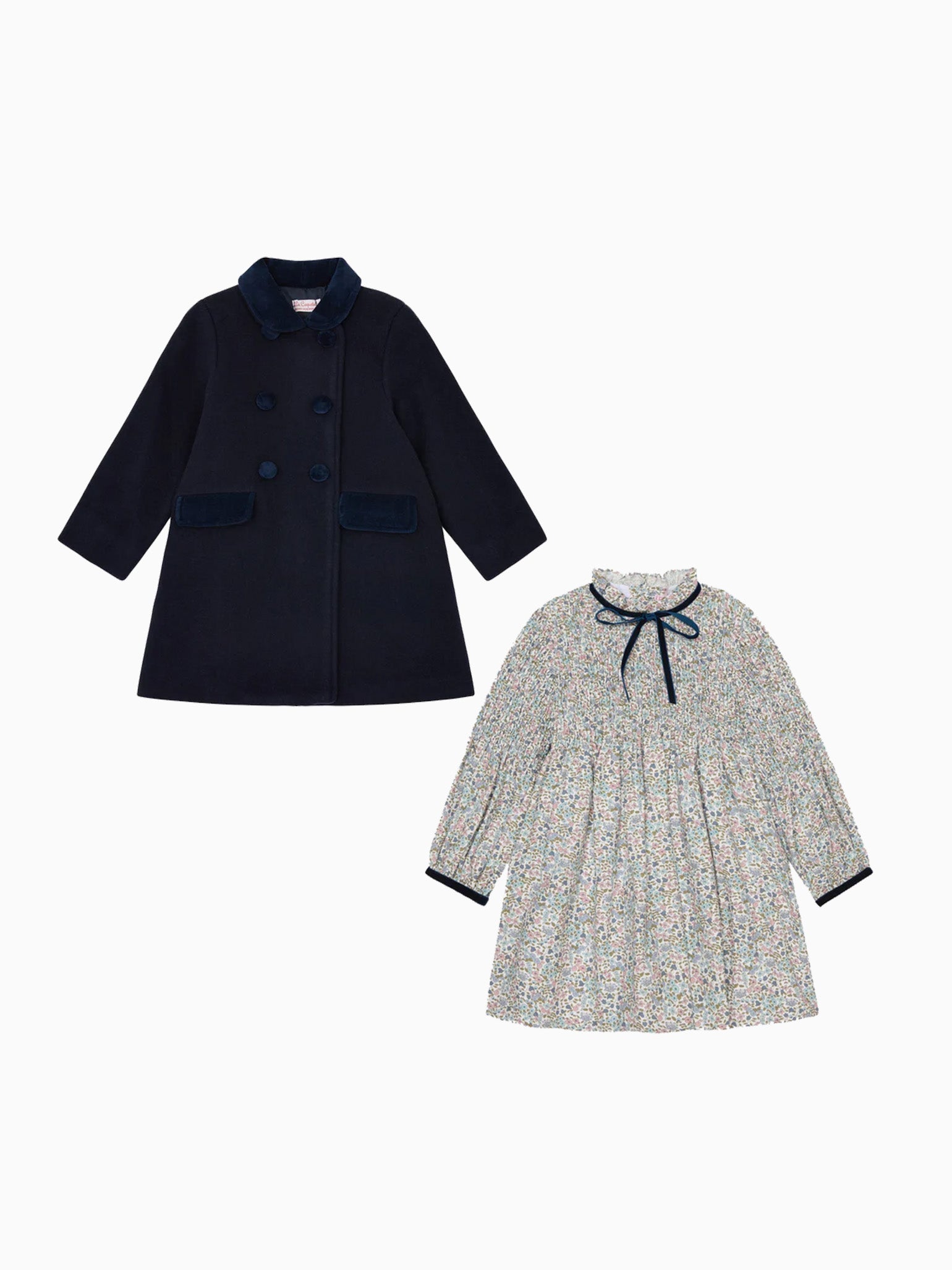 Raya Dress & Arrieta Coat Girl Outfit Bundle