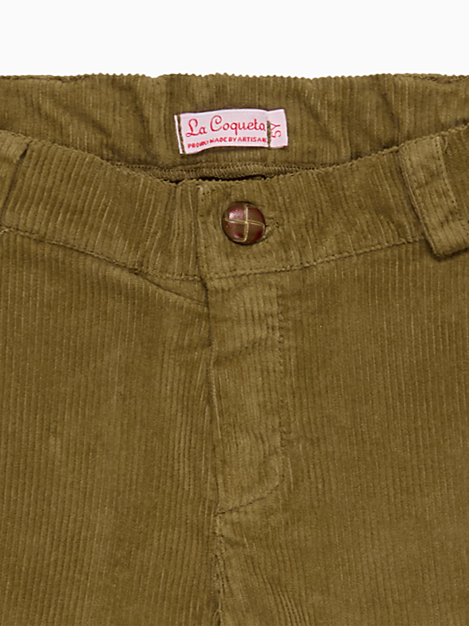 Biscuit Reinaldo Corduroy Boy Trousers