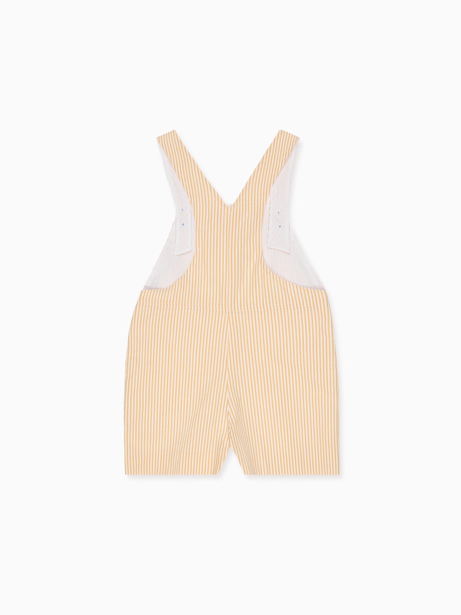 Yellow Stripe Ringo Baby Dungarees